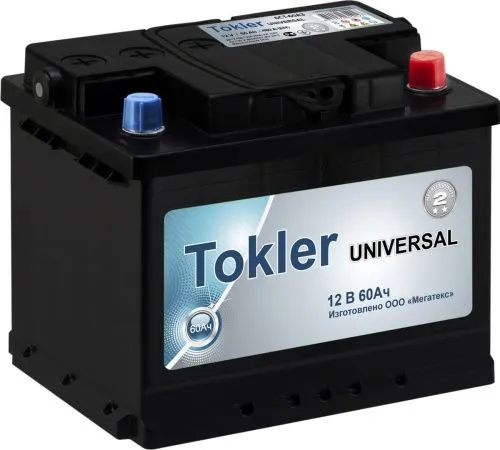 Аккумулятор TOKLER UNIVERSAL 60 R+
