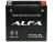 Аккумулятор ALFA YTX14L-BS AGM 14 Ач, 200 А, 12 v, Обратная R+ (0) фото