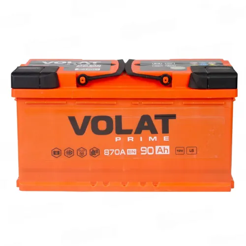 Фото Аккумулятор VOLAT Prime 90 Ач, 870 А, 12 v, Прямая L+ (1), DIN L5, B13