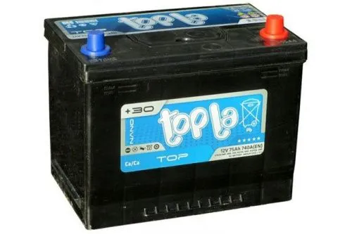 Аккумулятор TOPLA TOP ASIA 75 R+