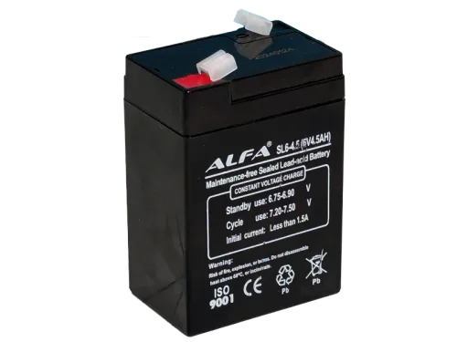 Аккумулятор ALFA UPS AGM 5 Ач, 6 v, Универсальная (9) фото