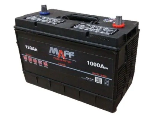 Аккумулятор MAFF Premium 120 Ач, 1000 А, 12 v, Прямая R+ (4) rus, GR31 / 31S, B00 фото