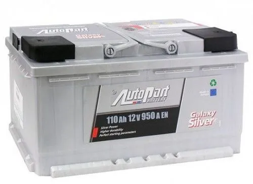 Аккумулятор AUTOPART GALAXY SILVER 110 R+