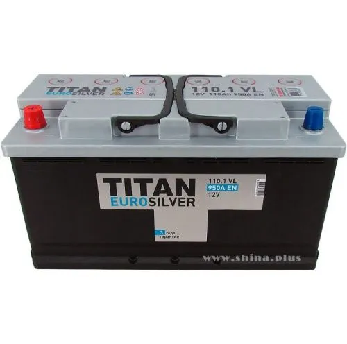 Аккумулятор TITAN EURO 110 L+