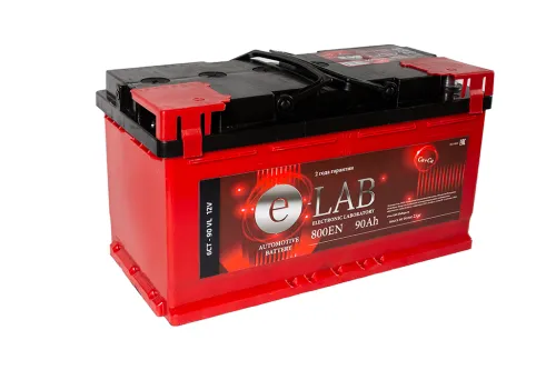 Фото Аккумулятор E-LAB 90 Ач, 800 А, 12 v, Обратная R+ (0), DIN L5, B13