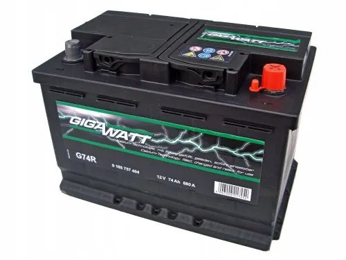 Аккумулятор GIGAWATT 74 R+