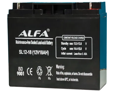 Аккумулятор ALFA UPS AGM 18 Ач, 12 v, Обратная R+ (0) фото