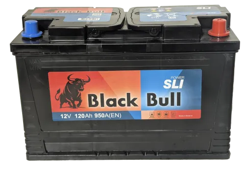Аккумулятор BLACK BULL 120 Ач, 950 А, 12 v, D2 фото