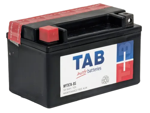 Аккумулятор TAB YTX7A-BS 6 Ач, 85 А, 12 v, Прямая L+ (1) фото
