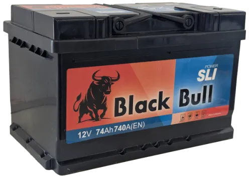 Фото BLACK BULL SLI 74  низк, Ач, 740 А, 12v, Обратная R, LB3