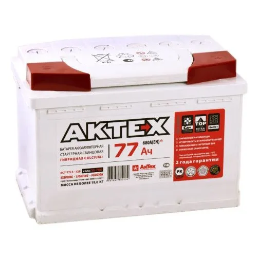 Аккумулятор AKTEX 77 R+