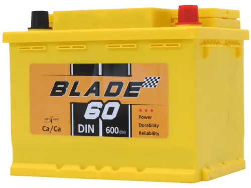 Фото Аккумулятор BLADE 60 Ач, 600 А, 12 v, Обратная R+ (0), DIN L2, B13