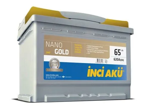 Аккумулятор INCI AKU NANO GOLD 65 R+