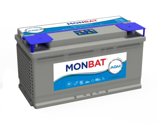 Аккумулятор MONBAT AGM 90 Ач, 12 v, Обратная R+ (0) фото