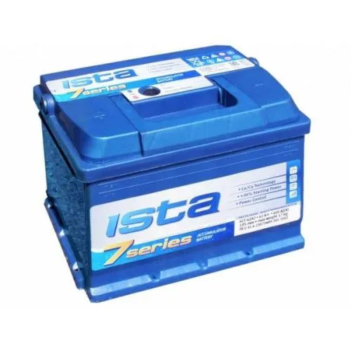 Аккумулятор ISTA 7 SERIES 6CT- 60 A2 Н 60 R+