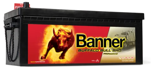 Аккумулятор BANNER Buffalo Bull SHD 180 Ач, 1000 А, 12 v, Обратная L+ (3) euro, D5 (B), B00 фото