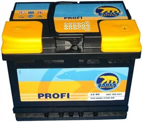 Аккумулятор BAREN PROFI 60 R+