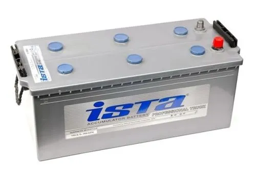 Аккумулятор ISTA Black 190 Ач, 1150 А, 12 v, Обратная L+ (3) euro, D5 (B), B00 фото