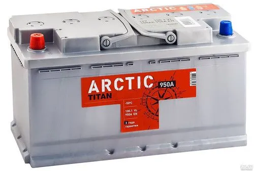 Аккумулятор TITAN ARCTIC 100 L+