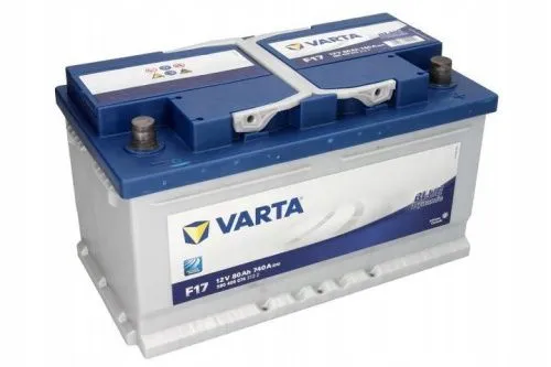 Фото Аккумулятор VARTA Blue Dynamic 80 Ач, 740 А, 12 v, Обратная R+ (0), DIN LB4, B13