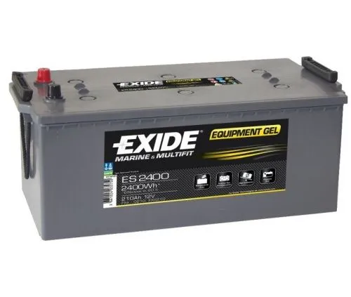 Аккумулятор EXIDE ES2400 210 Ач, 1030 А, 12 v, Обратная L+ (3) euro, D6 (C), B00 фото