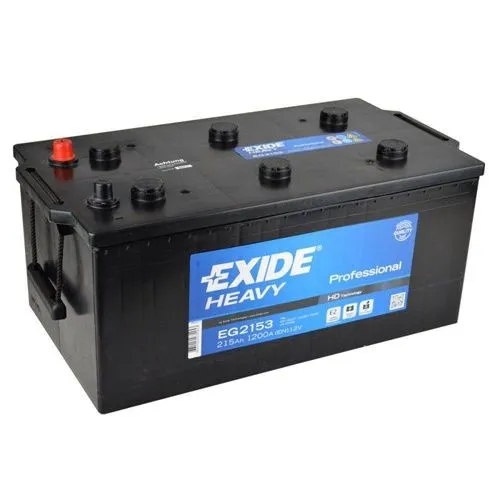 Аккумулятор EXIDE Professional 210 Ач, 1200 А, 12 v, Обратная L+ (3) euro, D5 (B), B00 фото