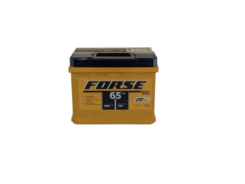 Фото Аккумулятор FORSE 65 Ач, 660 А, 12 v, Обратная R+ (0), DIN L2, B13