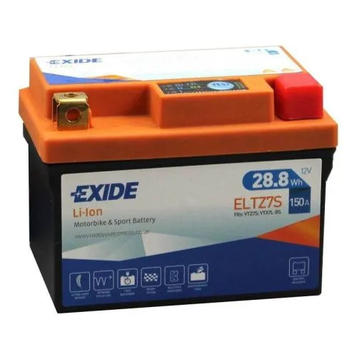 Аккумулятор EXIDE ELTZ7S AGM 28.8 Ач, 150 А, 12 v, Обратная R+ (0) фото