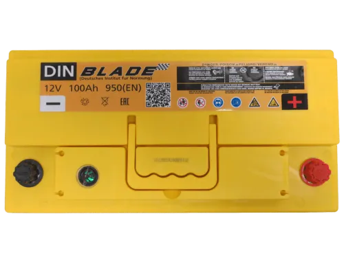 Фото Аккумулятор BLADE 100 Ач, 950 А, 12 v, Обратная R+ (0), DIN L5, B13