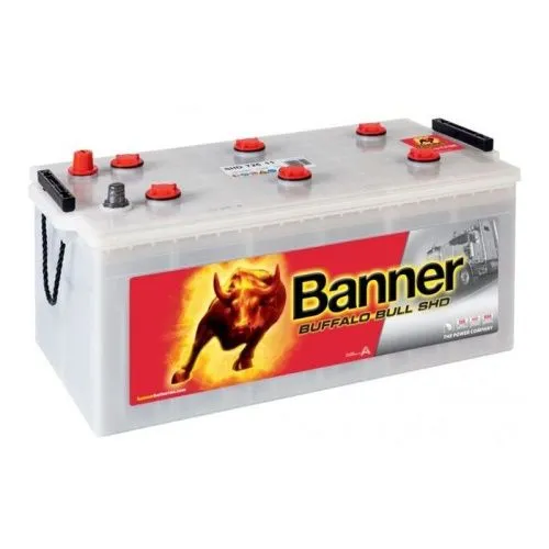 Аккумулятор BANNER Buffalo Bull 72511 225 Ач, 1150 А, 12 v, Обратная L+ (3) euro, D6 (C), B00 фото