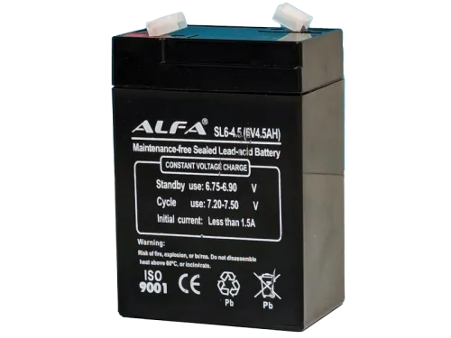 Аккумулятор ALFA UPS AGM 5 Ач, 6 v, Универсальная (9) фото