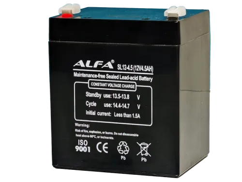 Аккумулятор ALFA UPS AGM 4.5 Ач, 12 v, Прямая L+ (1) фото