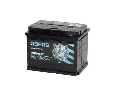 Фото Аккумулятор BARS Premium 64 Ач, 620 А, 12 v, Обратная R+ (0), DIN L2, B13