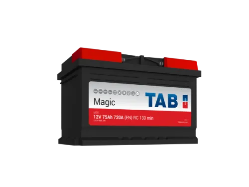 Фото Аккумулятор TAB Magic 75 Ач, 720 А, 12 v, Обратная R+ (0), DIN LB3, B13