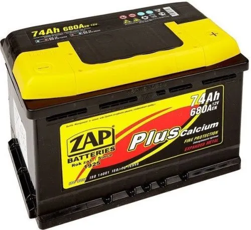 Аккумулятор ZAP PLUS 77 R+