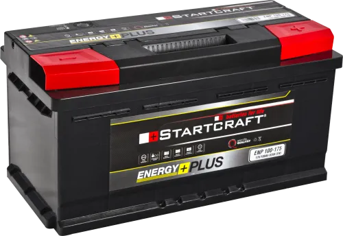 Аккумулятор STARTCRAFT ENERGY PLUS 100 R+ НИЗКИЙ