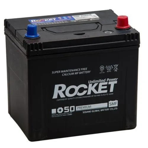 Фото Аккумулятор ROCKET 65 Ач, 580 А, 12 v, Обратная R+ (0), JIS D23, B00