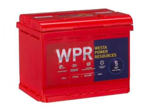Фото Аккумулятор WPR 65 Ач, 660 А, 12 v, Обратная R+ (0), DIN L2, B13