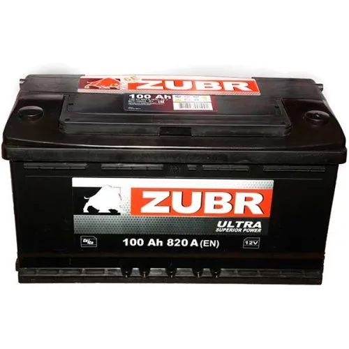 Аккумулятор ZUBR ULTRA 100 L+