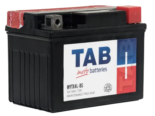 Аккумулятор TAB YTX4L-BS 3 Ач, 40 А, 12 v, Обратная R+ (0) фото