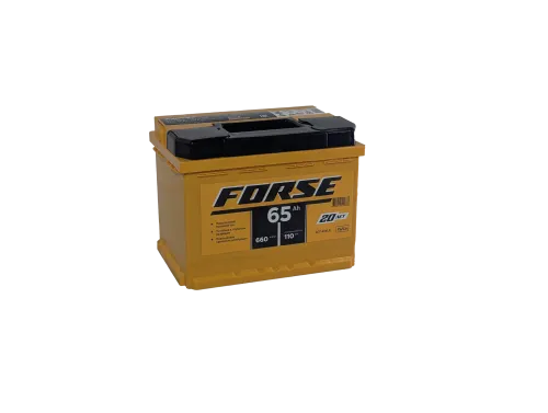 Фото Аккумулятор FORSE 65 Ач, 660 А, 12 v, Обратная R+ (0), DIN L2, B13