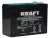 Аккумулятор KRAFT UPS AGM 9 Ач, 12 v, Прямая L+ (1) фото