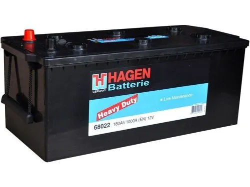 Аккумулятор HAGEN 190 Ач, 900 А, 12 v, Обратная L+ (3) euro, D5 (B), B00 фото