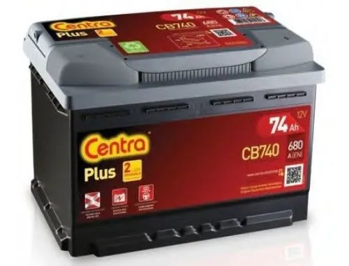 Аккумулятор CENTRA PLUS CB740 74 R+