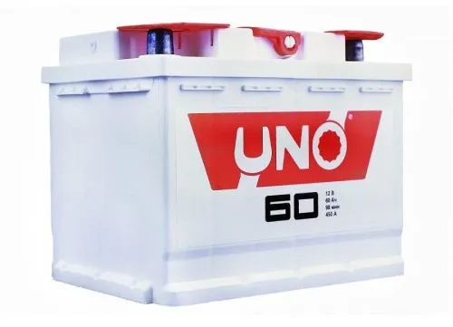Фото Аккумулятор UNO 60 Ач, 510 А, 12 v, Обратная R+ (0), DIN L2, B13