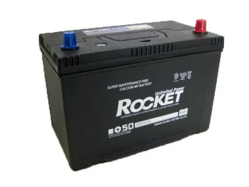 Фото Аккумулятор ROCKET 90 Ач, 750 А, 12 v, Обратная R+ (0), JIS D31, B13