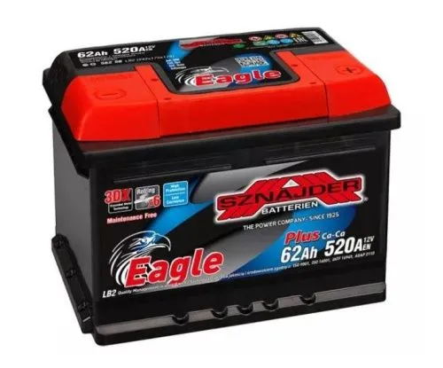 Аккумулятор Sznajder Plus 62 R+ низкий