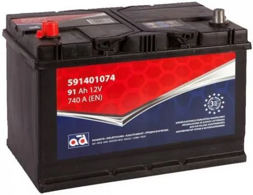 Аккумулятор AD 591401074 91 L+