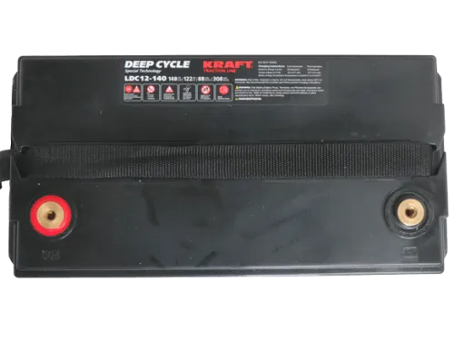 Аккумулятор KRAFT Traction Line AGM C20 148 Ач, 12 v, Прямая L+ (1) фото