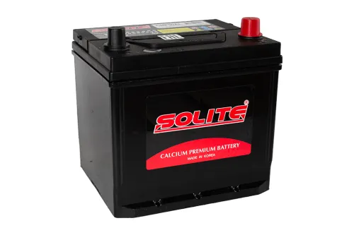 Фото Аккумулятор SOLITE 50 Ач, 470 А, 12 v, Обратная R+ (0), JIS D20, B00